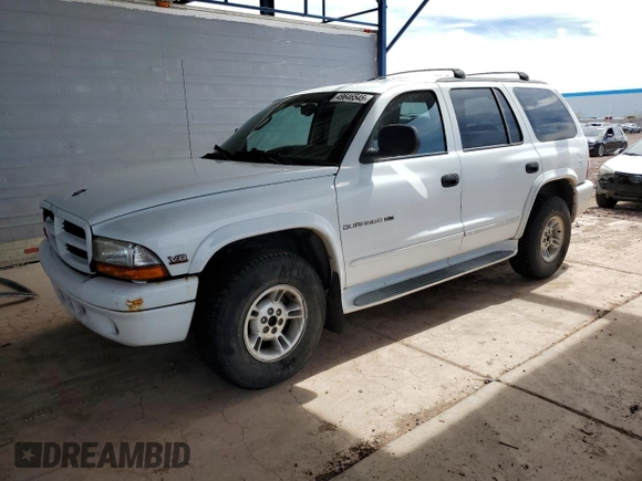 2000 Dodge Durango z VIN 1B4HS28Z3YF291451, wystawiony jako Copart lot #49646545 z przebiegiem 126 009 mil mil oraz Szkoda całkowita • Salvage title. Historia ofert i sprzedaży dostępna na DreamBid. Obrazek 1.