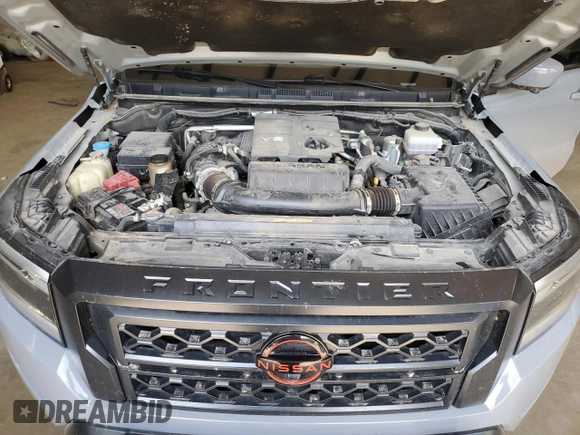 2023 Nissan Frontier Pro-4X z VIN 1N6ED1EK6PN624132, wystawiony jako Copart lot #53797395 z przebiegiem 55 344 mil mil oraz Szkoda całkowita • Salvage title. Historia ofert i sprzedaży dostępna na DreamBid. Obrazek 11.