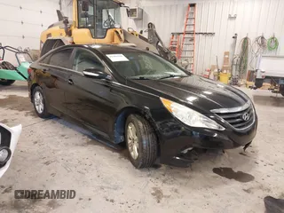 2014 Hyundai Sonata GLS with VIN 5NPEB4AC8EH877684, listed as a IAAI auction lot 41996546 with 142,541 mi miles and . Bid and sale history available at carsss.com. Image 1.