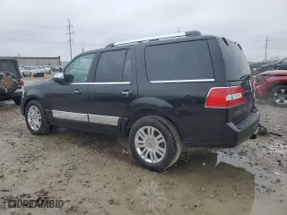 2014 Lincoln Navigator with VIN 5LMJJ2J50EEL06951, listed as a Copart auction lot 52361485 with 98,505 mi miles and Salvage Title. Bid and sale history available at carsss.com. Image 2.