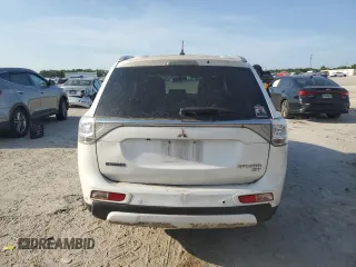 2015 Mitsubishi Outlander GT z VIN JA4JZ4AX4FZ001454, wystawiony jako Copart lot #54562675 z przebiegiem 166 983 mil mil oraz Czysty tytuł • Clean title. Historia ofert i sprzedaży dostępna na DreamBid. Obrazek 7.