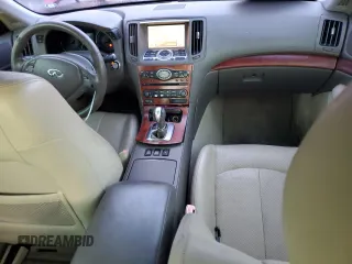 2007 Infiniti G35 Journey with VIN JNKBV61E57M724646, listed as a Copart auction lot 73768754 with Not Provided miles and Non Repairable. Bid and sale history available at DreamBid. Image 8.