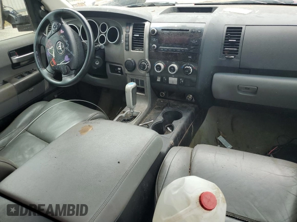 2010 Toyota Sequoia Ltd with VIN 5TDKY5G18AS025949, listed as a Copart auction lot 58602634 with 254,271 mi miles and Salvage Title. Bid and sale history available at carsss.com. Image 8.