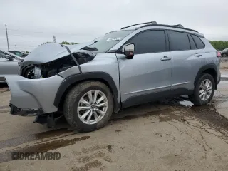 2022 Toyota Corolla Cross LE with VIN 7MUCAAAG8NV033284, listed as a Copart auction lot 56809495 with 36,782 mi miles and Salvage title. Bid and sale history available at DreamBid. Image 1.
