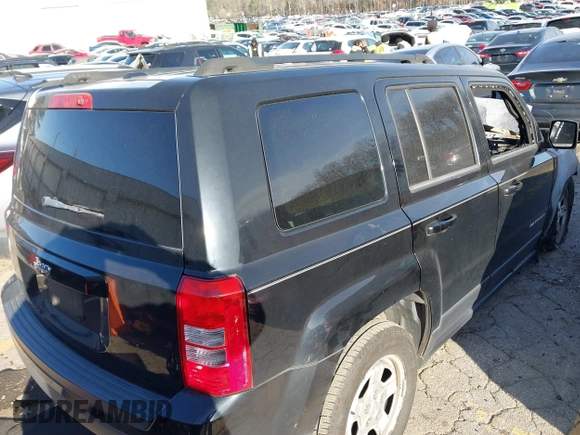 2015 Jeep Patriot Sport with VIN 1C4NJPBAXFD377504, listed as a IAAI auction lot 41743361 with 1 mi miles. Bid and sale history available at carsss.com. Image 4.