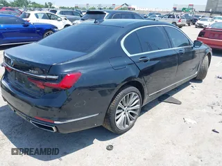 2021 BMW 7 Series 750i xDrive with VIN WBA7U2C05MCF83437, listed as a IAAI auction lot 42403572 with Not provided miles and . Bid and sale history available at DreamBid. Image 4.