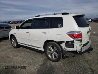 2012 Toyota Highlander Hybrid Limited with VIN JTEDC3EH5C2010262, listed as a Copart auction lot 44388965 with 166,019 mi miles and Salvage Title. Bid and sale history available at carsss.com. Image 2.