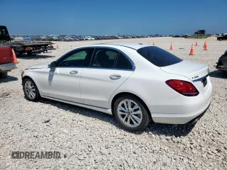 2019 Mercedes-Benz C 300 with VIN 55SWF8DB7KU283213, listed as a Copart auction lot 57432015 with 83,667 mi miles and Salvage title. Bid and sale history available at DreamBid. Image 2.