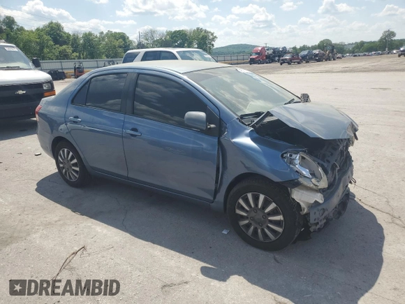 2009 Toyota Yaris with VIN JTDBT903191331207, listed as a Copart auction lot 54570165 with 232,601 mi miles and Salvage Title. Bid and sale history available at DreamBid. Image 4.
