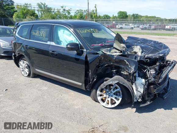 2021 Kia Telluride LX with VIN 5XYP2DHC1MG106777, listed as a IAAI auction lot 42290891 with 82,548 mi miles and . Bid and sale history available at DreamBid. Image 1.