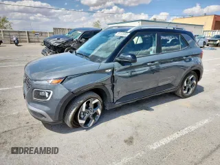 2024 Hyundai Venue Limited with VIN KMHRC8A31RU325506, listed as a Copart auction lot 59162665 with 7,409 mi miles and Salvage title. Bid and sale history available at DreamBid. Image 1.