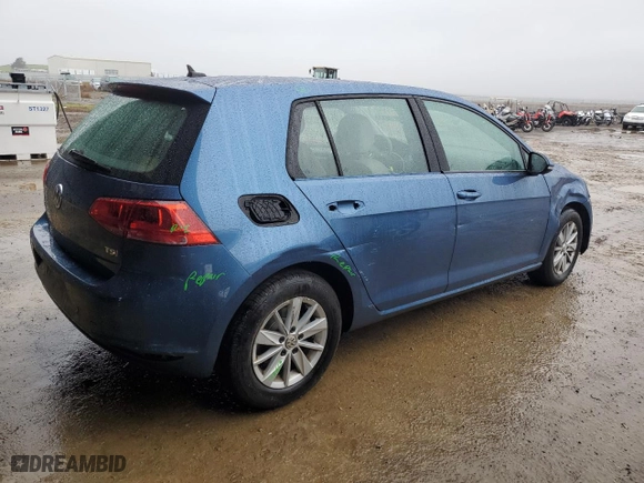 2015 Volkswagen Golf TSI SEL with VIN 3VW217AU4FM099618, listed as a Copart auction lot 86192174 with 42,207 mi miles and Salvage Title. Bid and sale history available at carsss.com. Image 3.