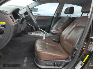 2010 Hyundai Genesis with VIN KMHGC4DF7AU071553, listed as a Copart auction lot 48318205 with 118,062 mi miles and Salvage Title. Bid and sale history available at carsss.com. Image 7.