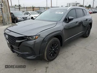 2025 Mazda CX-50 S Premium with VIN 7MMVABDMXSN330164, listed as a Copart auction lot 64807795 with 1,922 mi miles and Salvage title. Bid and sale history available at DreamBid. Image 1.
