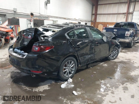 2024 Mazda 3 S with VIN 3MZBPAAM0RM423700, listed as a IAAI auction lot 41597191 with 4,920 mi miles and . Bid and sale history available at DreamBid. Image 4.