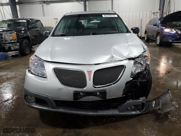 2008 Pontiac Vibe with VIN 5Y2SL65898Z412698, listed as a Copart auction lot 45379275 with 274,053 mi miles and Salvage Title. Bid and sale history available at carsss.com. Image 5.
