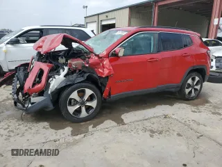 2018 Jeep Compass Latitude with VIN 3C4NJDBB1JT162555, listed as a Copart auction lot 50368155 with Not Provided miles and Clean Title. Bid and sale history available at DreamBid. Image 1.
