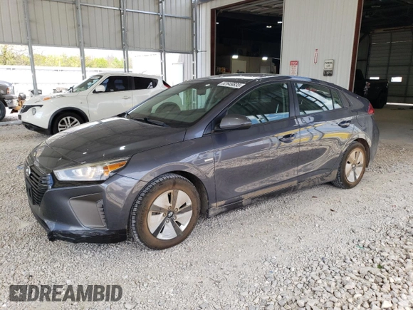 2018 Hyundai Ioniq Blue z VIN KMHC65LC1JU066108, wystawiony jako Copart lot #52649835 z przebiegiem 142 853 mil mil oraz Szkoda całkowita • Salvage title. Historia ofert i sprzedaży dostępna na DreamBid. Obrazek 1.