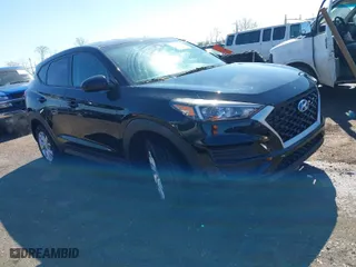 2019 Hyundai Tucson SE with VIN KM8J2CA4XKU938841, listed as a IAAI auction lot 41790945 with 85,973 mi miles. Bid and sale history available at carsss.com. Image 1.