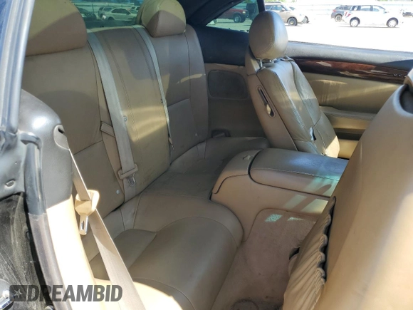 2006 Lexus SC 430 with VIN JTHFN48Y369007637, listed as a Copart auction lot 61669905 with 193,870 mi miles and Salvage title. Bid and sale history available at DreamBid. Image 10.