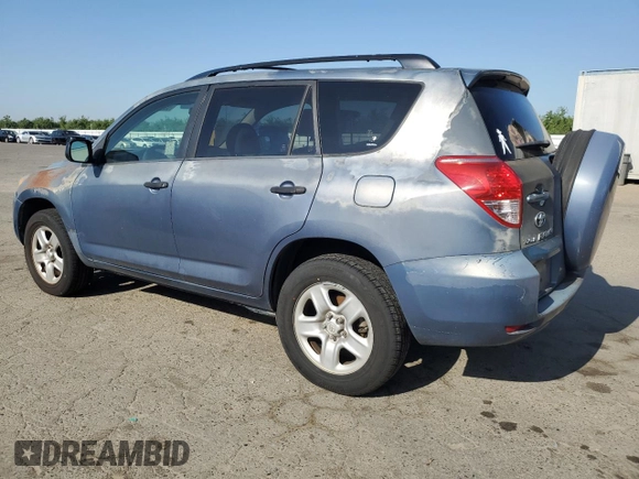 2007 Toyota RAV4 with VIN JTMZD35V775058069, listed as a Copart auction lot 55488175 with 236,881 mi miles and Salvage Title. Bid and sale history available at carsss.com. Image 2.