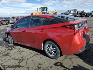 2022 Toyota Prius L Eco with VIN JTDKAMFUXN3160514, listed as a Copart auction lot 42421335 with 53,619 mi miles and Salvage Title. Bid and sale history available at carsss.com. Image 2.