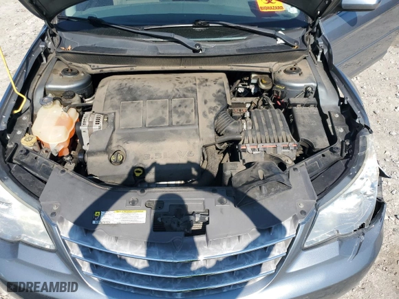 2008 Chrysler Sebring Limited with VIN 1C3LC65M28N243427, listed as a Copart auction lot 70003754 with 70,924 mi miles and Salvage Title. Bid and sale history available at carsss.com. Image 12.