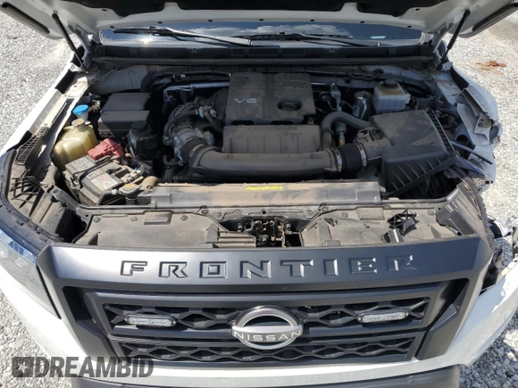 2023 Nissan Frontier S with VIN 1N6ED1CL1PN622400, listed as a Copart auction lot 61075485 with 41,481 mi miles and Salvage title. Bid and sale history available at DreamBid. Image 11.