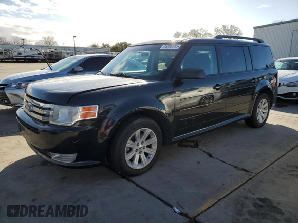 2012 Ford Flex SE with VIN 2FMGK5BCXCBD20972, listed as a Copart auction lot 45088295 with 103,500 mi miles and Salvage Title. Bid and sale history available at carsss.com. Image 1.