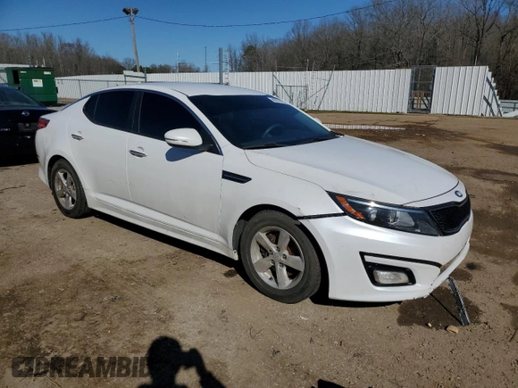 2014 Kia Optima LX z VIN KNAGM4A73E5458757, wystawiony jako Copart lot #53807505 z przebiegiem 144 782 mil mil oraz Szkoda całkowita • Salvage title. Historia ofert i sprzedaży dostępna na DreamBid. Obrazek 4.