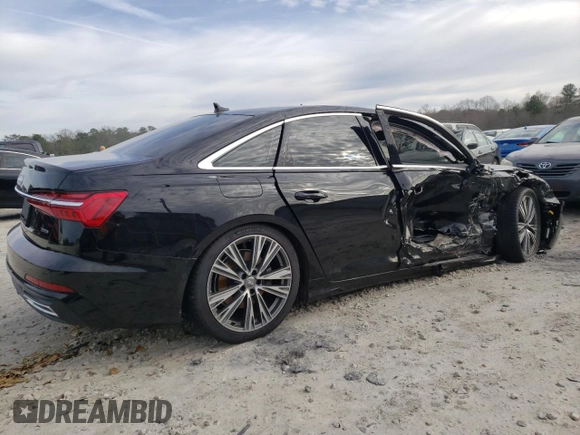 2019 Audi A6 Premium Plus with VIN WAUL2AF21KN118146, listed as a Copart auction lot 36682803 with 44,765 mi miles. Bid and sale history available at carsss.com. Image 3.