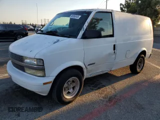 1995 Chevrolet Astro Cargo Van with VIN 1GCDM19WXSB201947, listed as a Copart auction lot 88306345 with 279,538 mi miles and Salvage Title. Bid and sale history available at carsss.com. Image 1.