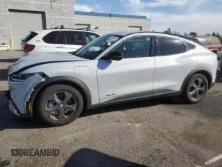 2023 Ford Mustang Mach-E Select with VIN 3FMTK1RM7PMA36192, listed as a Copart auction lot 88935205 with 25,159 mi miles and Salvage Title. Bid and sale history available at DreamBid. Image 1.