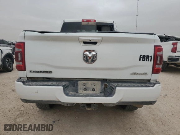 2023 Ram 2500 Laramie with VIN 3C6UR5FL5PG559269, listed as a Copart auction lot 87852985 with 29,174 mi miles and Salvage Title. Bid and sale history available at carsss.com. Image 6.