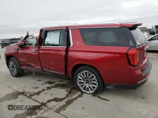 2023 GMC Yukon XL Denali Ultimate with VIN 1GKS2KKL1PR129803, listed as a Copart auction lot 42931415 with 55,586 mi miles and Salvage Title. Bid and sale history available at carsss.com. Image 2.