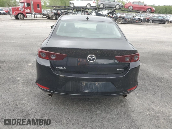 2019 Mazda 3 Preferred with VIN 3MZBPADL3KM106423, listed as a Copart auction lot 57376795 with 79,422 mi miles and Salvage title. Bid and sale history available at DreamBid. Image 6.