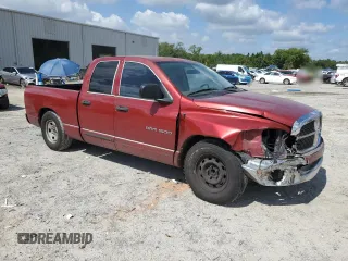 2006 Dodge 1500 SLT z VIN 1D7HA18N56J111254, wystawiony jako Copart lot #56846545 z przebiegiem 154 275 mil mil oraz Szkoda całkowita • Salvage title. Historia ofert i sprzedaży dostępna na DreamBid. Obrazek 4.