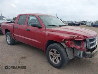 2010 Dodge Dakota with VIN 1D7CE3GP0AS166078, listed as a IAAI auction lot 41856634 with 235,615 mi miles and . Bid and sale history available at DreamBid. Image 1.