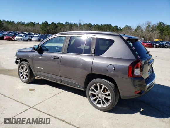 2016 Jeep Compass High Altitude Edition with VIN 1C4NJDEB8GD696968, listed as a Copart auction lot 40581053 with 88,318 mi miles. Bid and sale history available at carsss.com. Image 2.