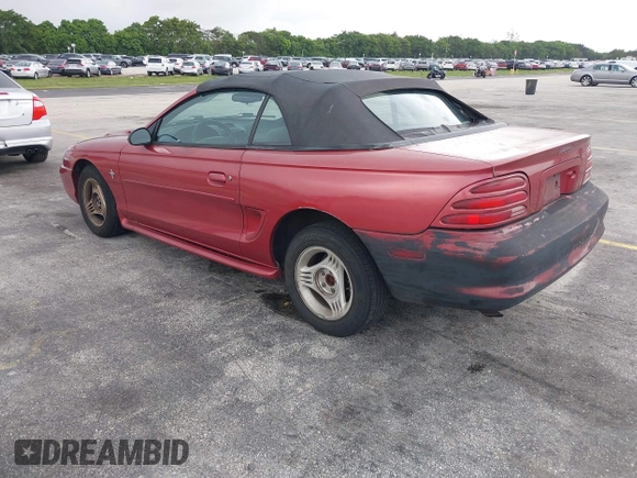 1995 Ford Mustang with VIN 1FALP4447SF232808, listed as a IAAI auction lot 42625098 with 120,920 mi miles and . Bid and sale history available at DreamBid. Image 3.