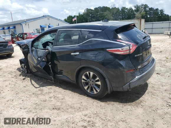 2016 Nissan Murano Platinum with VIN 5N1AZ2MG5GN159294, listed as a Copart auction lot 55422435 with Not provided miles and Non repairable. Bid and sale history available at DreamBid. Image 2.