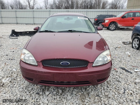 2004 Ford Taurus SEL with VIN 1FAHP56S24G186809, listed as a Copart auction lot 85650954 with 52,820 mi miles and Clean Title. Bid and sale history available at carsss.com. Image 5.
