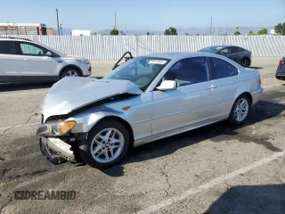 2004 BMW 3 Series 325Ci z VIN WBABD33404PL02721, wystawiony jako Copart lot #56375935 z przebiegiem 47 358 mil mil oraz Szkoda całkowita • Salvage title. Historia ofert i sprzedaży dostępna na DreamBid. Obrazek 1.