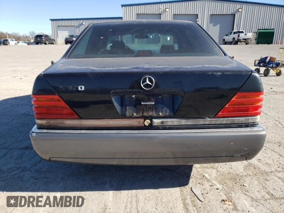1994 Mercedes-Benz S 320 with VIN WDBGA32E4RA156215, listed as a Copart auction lot 41479045 with Not Provided miles and Clean Title. Bid and sale history available at DreamBid. Image 6.