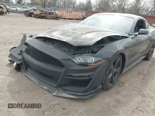 2022 Ford Mustang GT with VIN 1FA6P8CF7N5149137, listed as a IAAI auction lot 42053008 with 32,324 mi miles and . Bid and sale history available at DreamBid. Image 6.