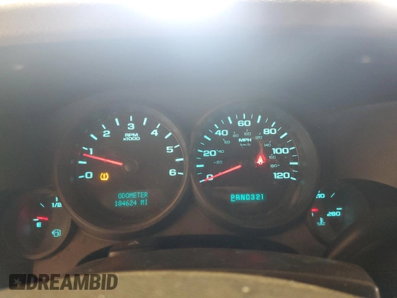 2010 Chevrolet Silverado 1500 LS with VIN 1GCSKREA6AZ107334, listed as a Copart auction lot 49225315 with 184,624 mi miles and Clean Title. Bid and sale history available at DreamBid. Image 9.
