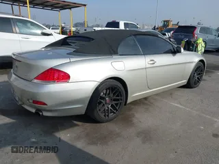 2006 BMW 6 Series 650Ci with VIN WBAEK13486CN72278, listed as a IAAI auction lot 41119321 with 170,553 mi miles. Bid and sale history available at carsss.com. Image 4.