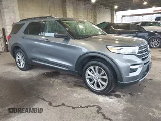 2022 Ford Explorer XLT with VIN 1FMSK8DH8NGB25128, listed as a IAAI auction lot 41966881 with 19,190 mi miles and . Bid and sale history available at DreamBid. Image 1.