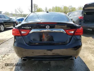 2017 Nissan Maxima SV with VIN 1N4AA6AP0HC410930, listed as a Copart auction lot 53498195 with 54,178 mi miles and Salvage Title. Bid and sale history available at DreamBid. Image 6.