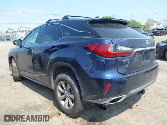 2017 Lexus RX 350 z VIN 2T2BZMCA5HC128855, wystawiony jako IAAI lot #42395716 z przebiegiem 147 774 mil mil oraz . Historia ofert i sprzedaży dostępna na DreamBid. Obrazek 3.